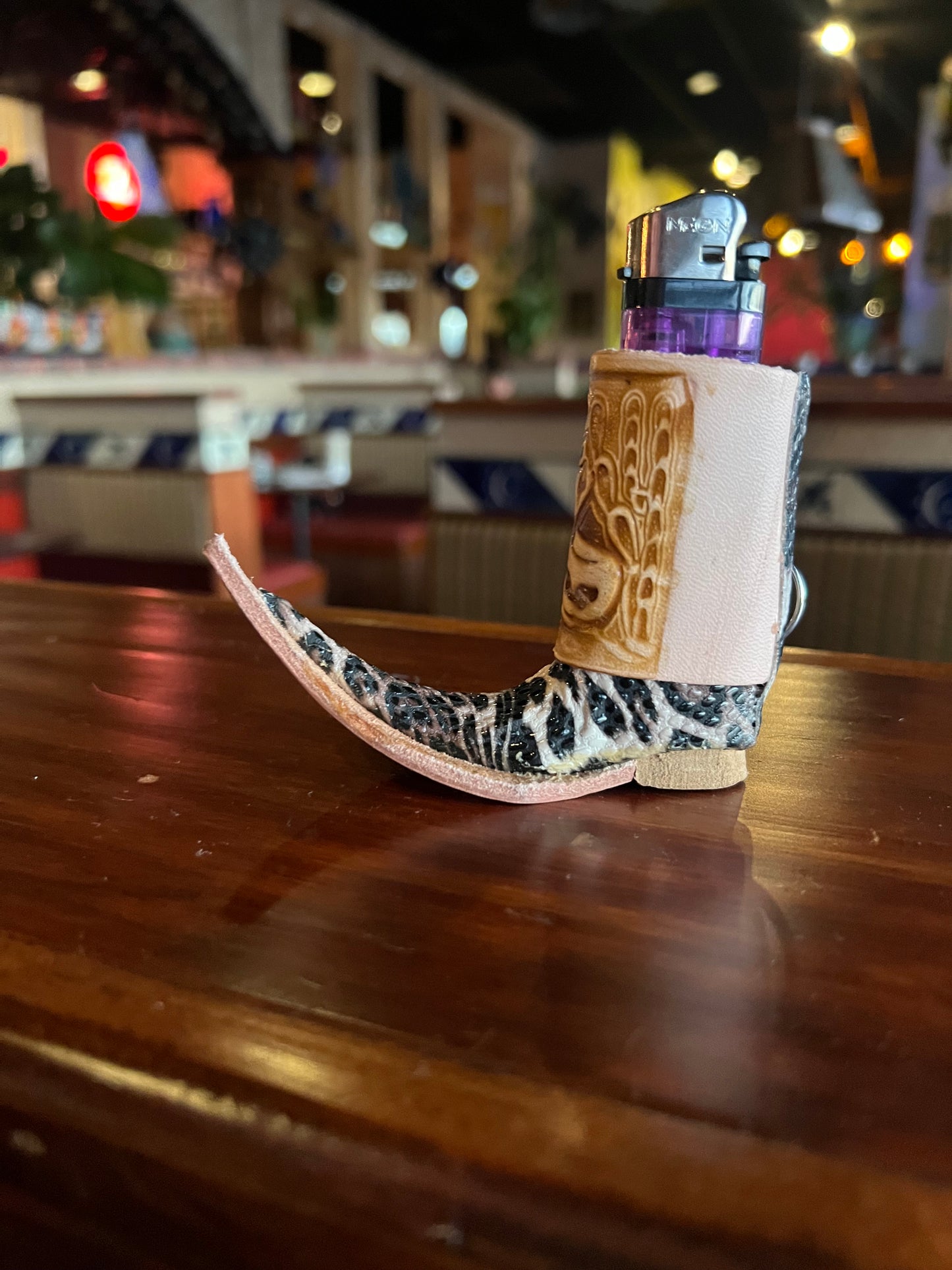 Boot Lighter Keychain