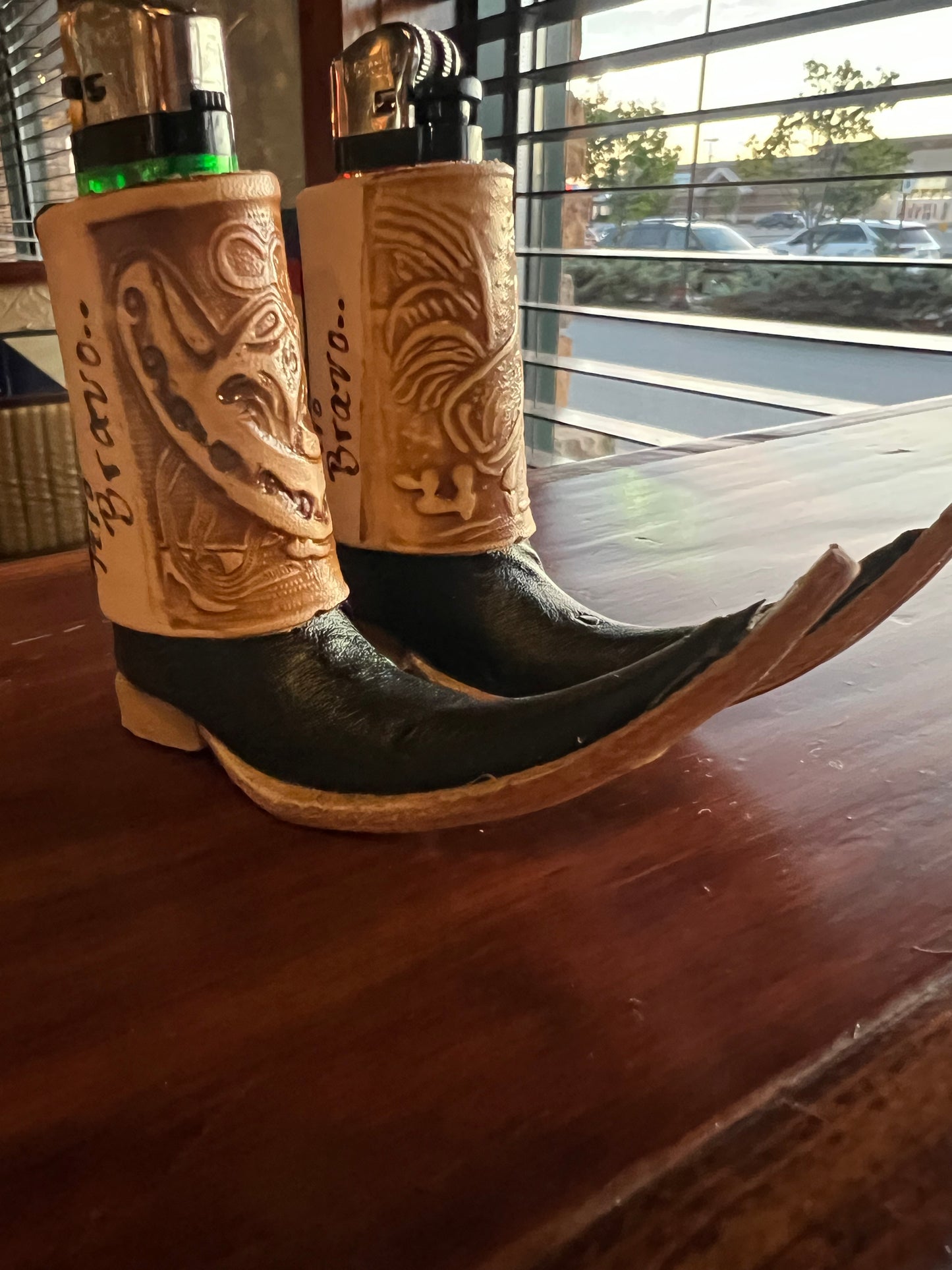 Boot Lighter Keychain